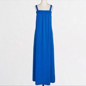 J. Crew blue maxi dress
